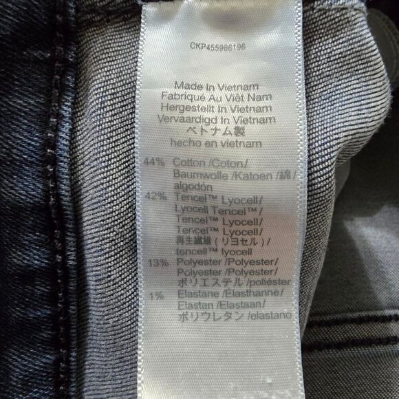 Madewell Tall Stovepipe Jeans in Macintosh Wash Sz 27T - Picture 9 of 12